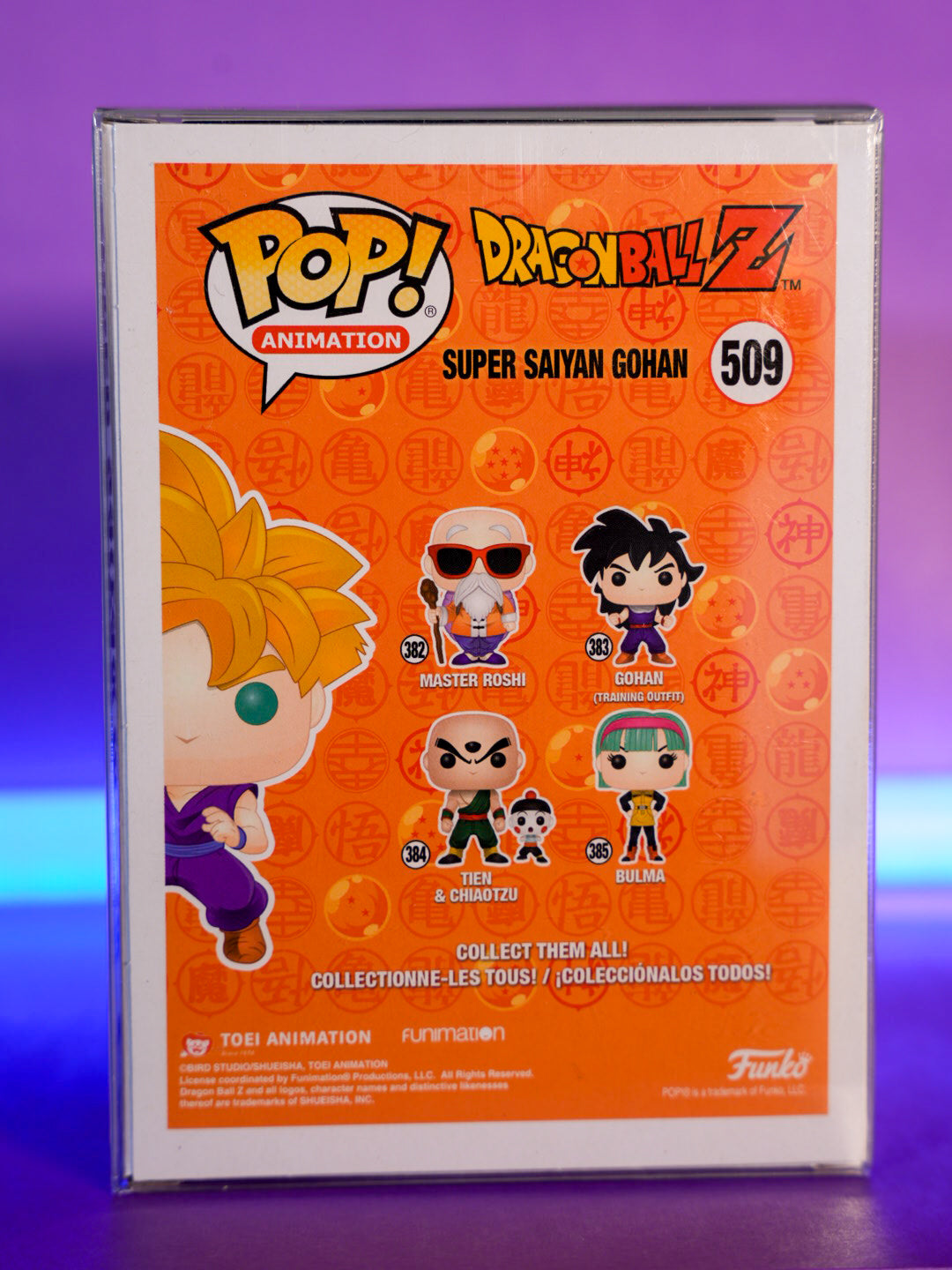 Funko Pop! Super Saiyan Gohan Galactic Toys Exclusive SIGNED STEPHANIE NADOLNY w/Signature Authentication